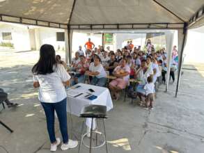 Educational meeting on the importance of breastfee