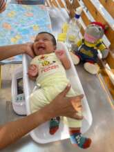 Baby weight and height tracking