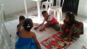 Art class in our actual space