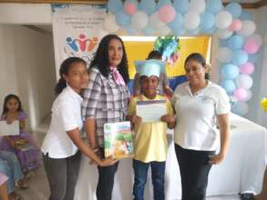 Boy graduated from the Ethics and Values course