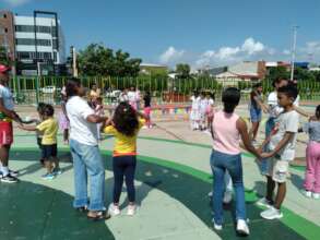 Kids having fun