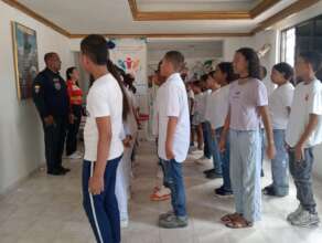 Interactive activity in the second session
