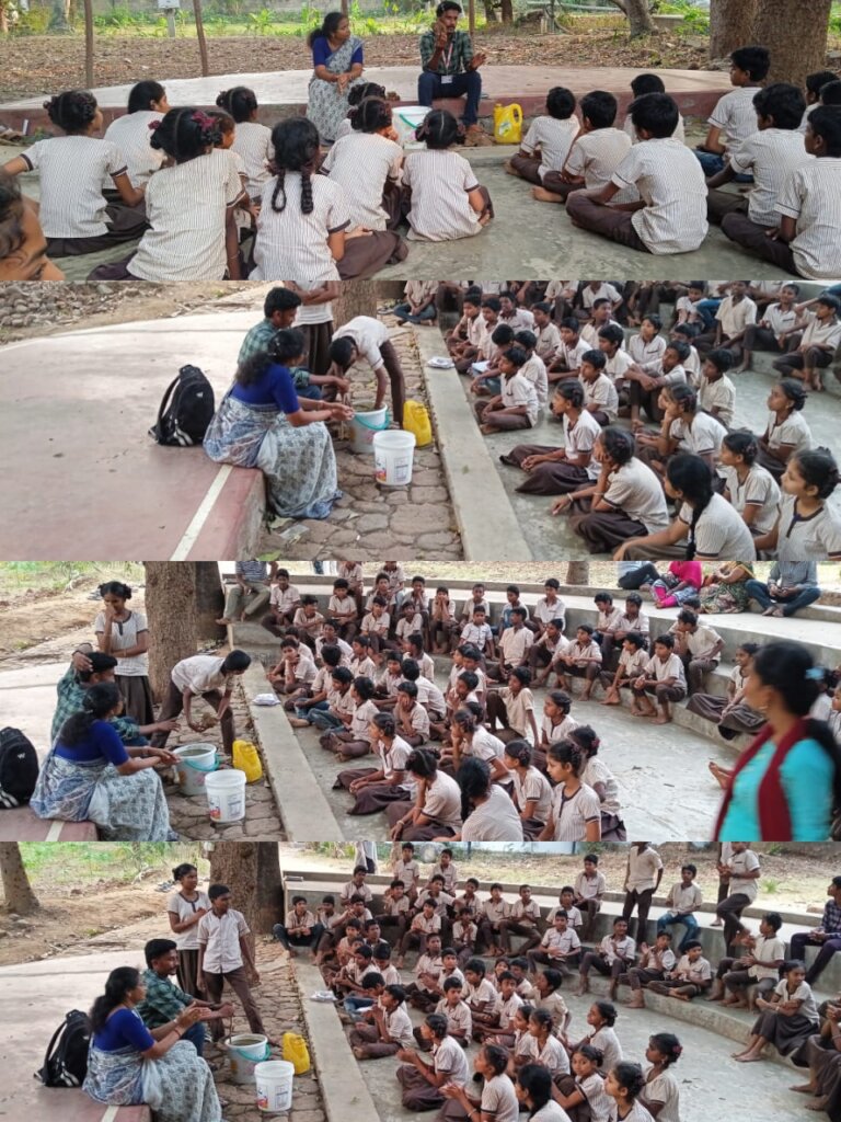Students learn about natural farming