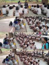 Students learn about natural farming