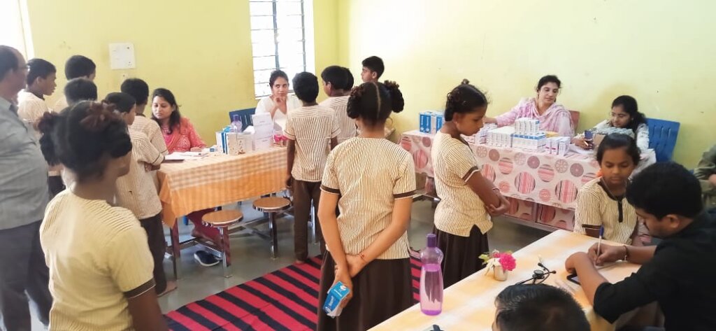 Health camp for students