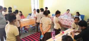 Health camp for students