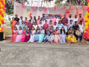 School students farewell