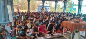 Vijaya homam at school
