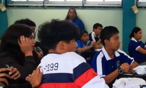 Students from a CETMAR high school