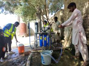 Community Water Purification System Installation