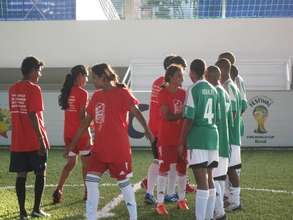 Young People in Football For Hope Festival, Brazil