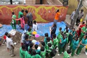 Community Cleaning Day at Byatarayanapura