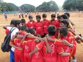 Dream Football Team at Mahindra Tournament