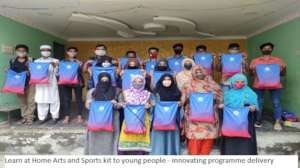 Learn at home kits for young people