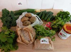 We provide fresh food, bought from local farmers