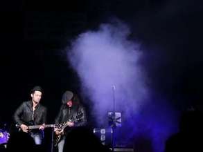 Atif and Lanny Onstage