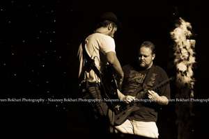 Atif and Todd Onstage 2