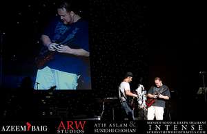 Atif and Todd Onstage