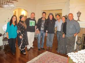 Todd, Atif & Lanny with the Alfi Family