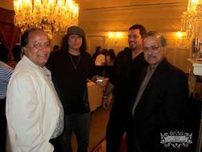 Waqar, Lanny, Paul and Perviaz
