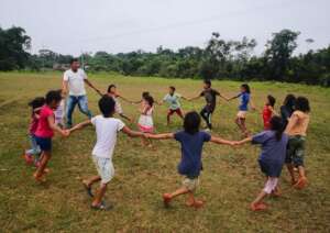 Students in Vaupes rural school
