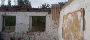 school burnt as a result of attack