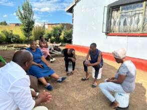 Inspired Hope Director meeting Khumalo family