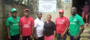Group photo at Inyaba Primary Health Center