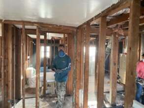 gutting a house