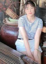 After laser treatments, the birthmark has faded