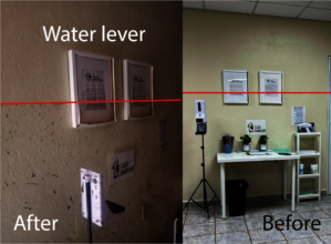 Juana Colon Casa Familiar damages water level