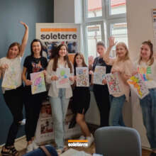 Presentation of artworks & smiles in Poland