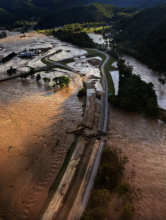 Drone Photo Raising Awareness and Need