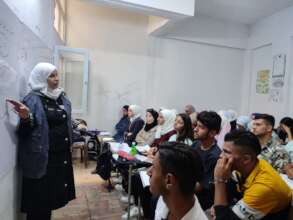 Physics class in South Damascus