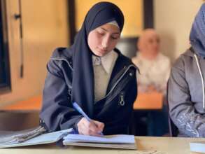 Reem, captured during a learning moment