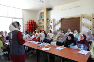 Math class in Qudsaya