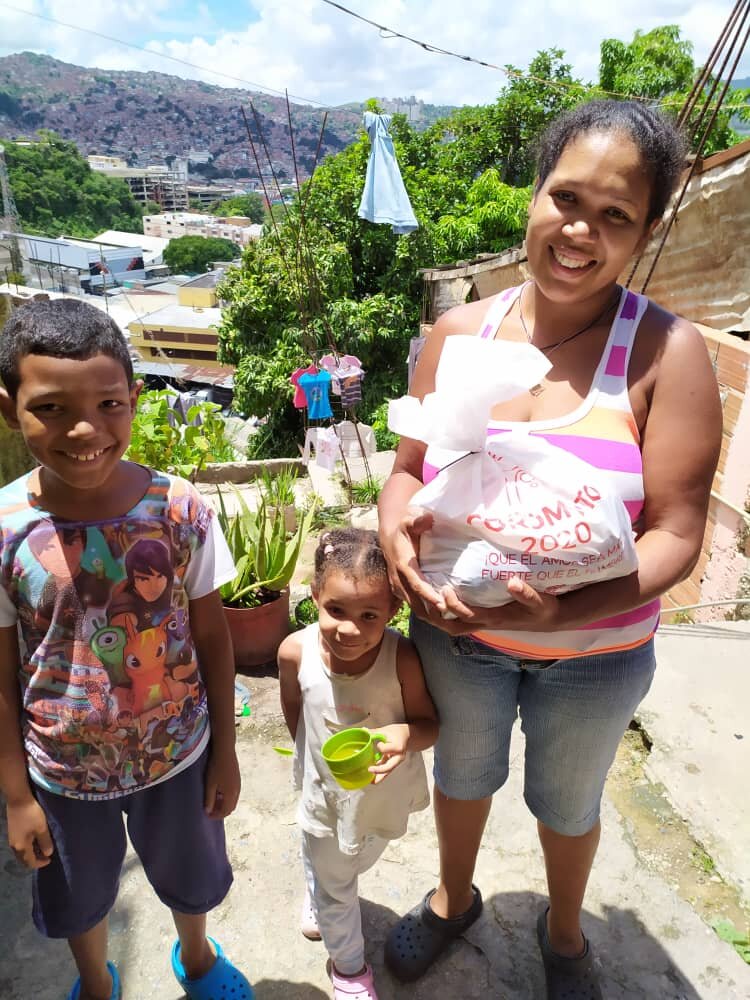 Help poor Venezuelans with food and education
