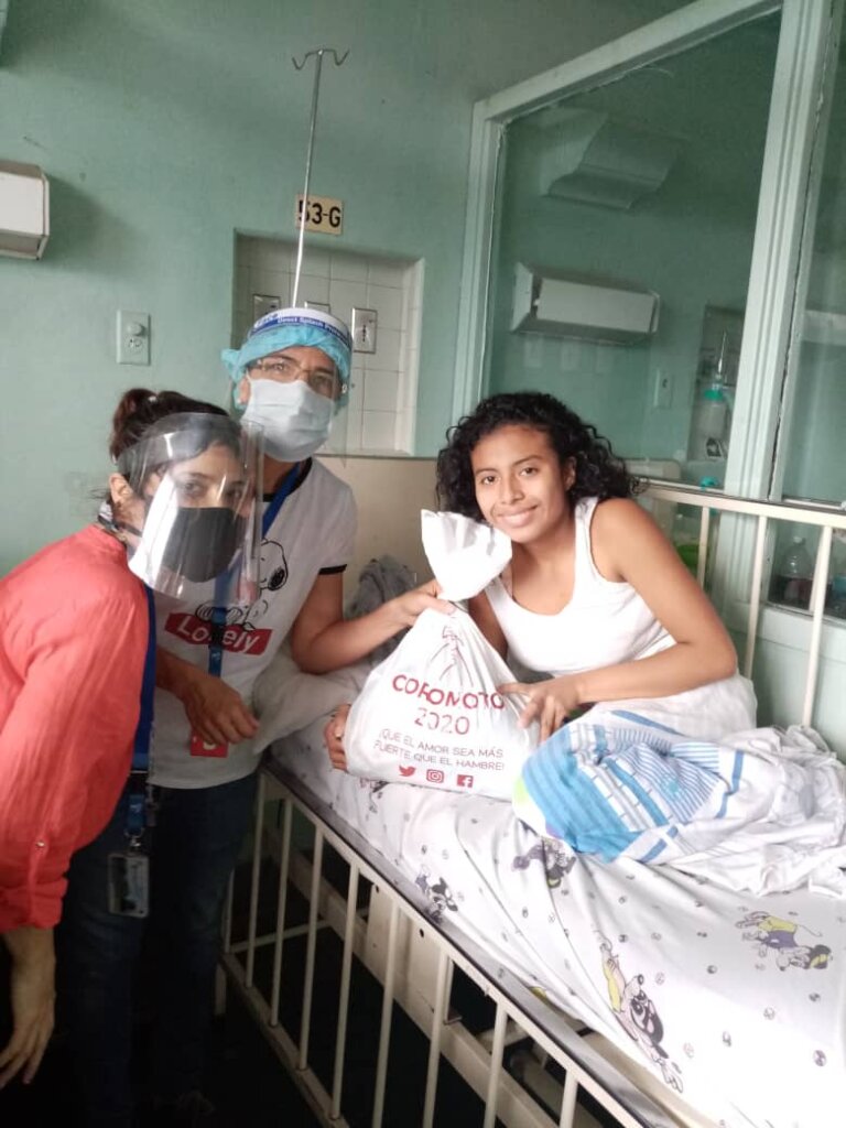 Help poor Venezuelans with food and education