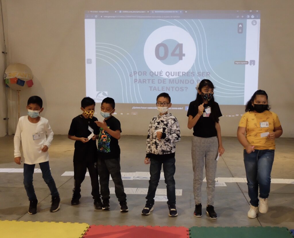 Vocational guidance for children in Oaxaca City