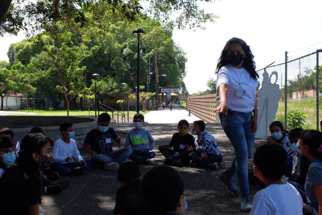 Vocational guidance for children in Oaxaca City