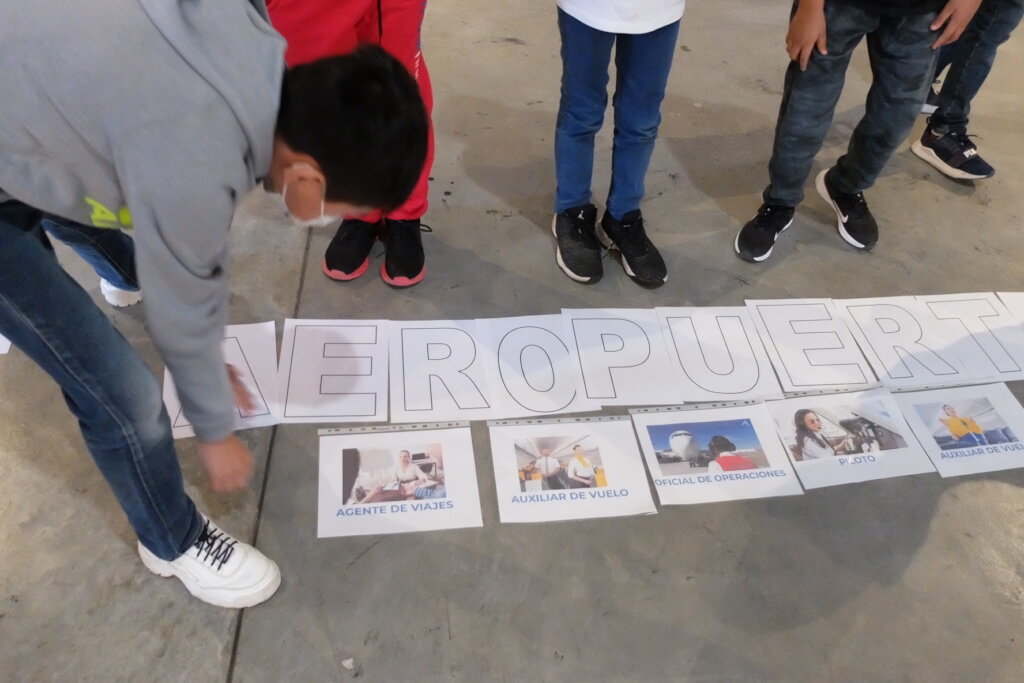 Vocational guidance for children in Oaxaca City