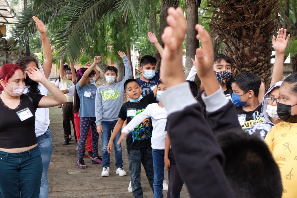 Vocational guidance for children in Oaxaca City