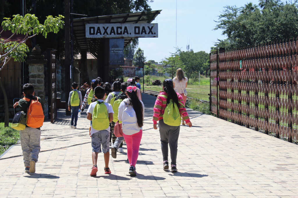 Vocational guidance for children in Oaxaca City