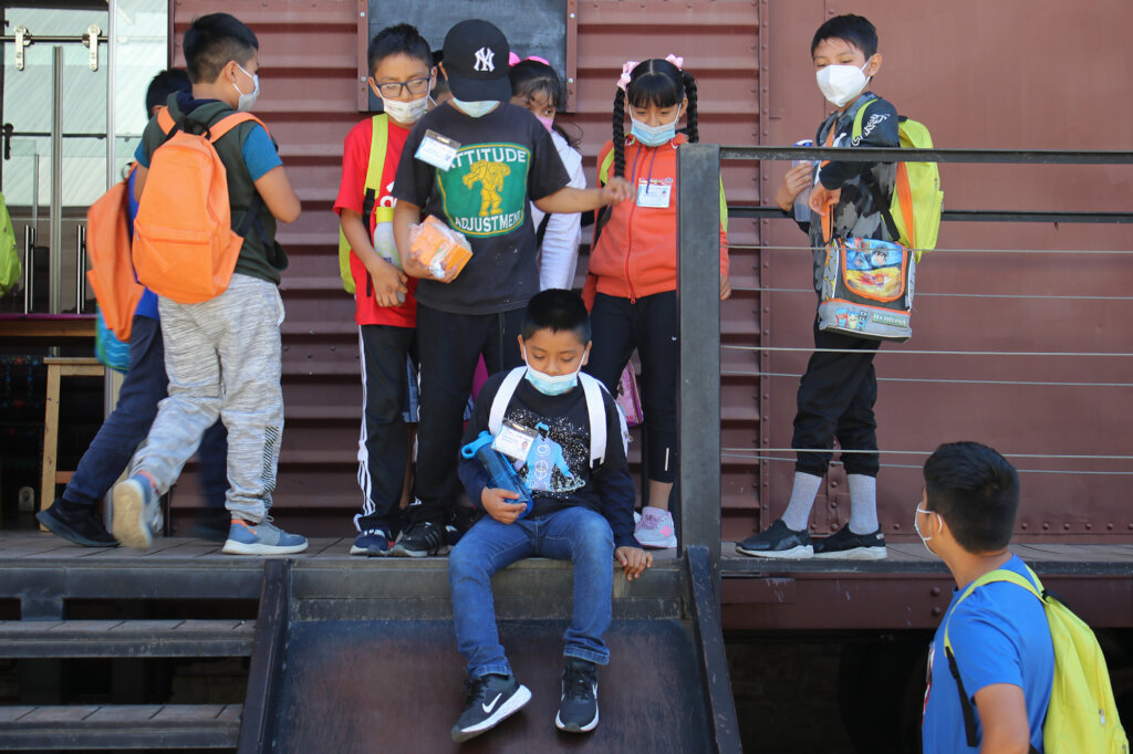 Vocational guidance for children in Oaxaca City