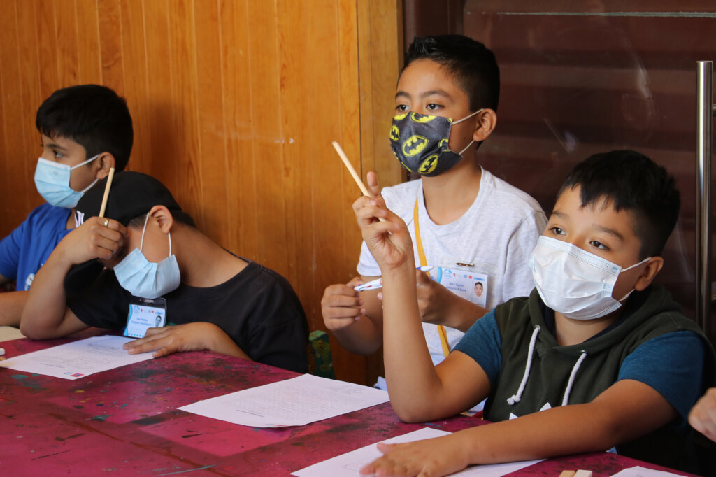 Vocational guidance for children in Oaxaca City