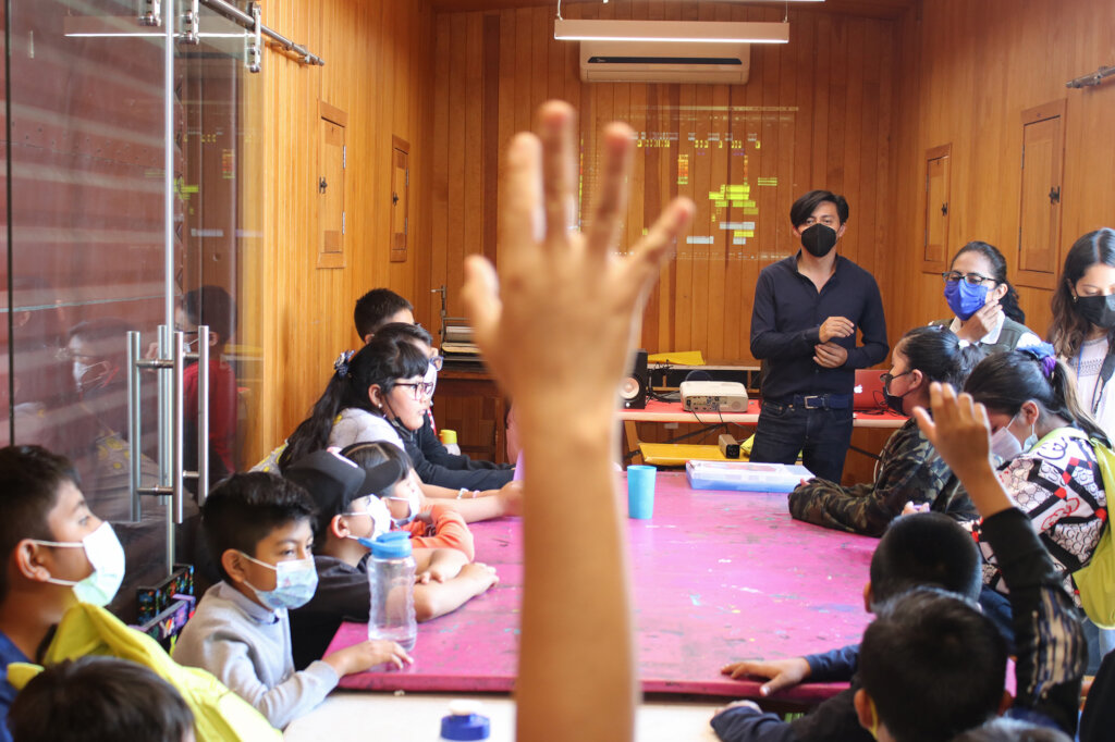 Vocational guidance for children in Oaxaca City