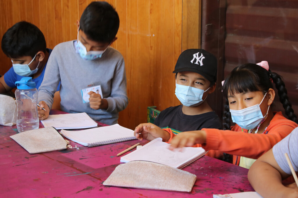 Vocational guidance for children in Oaxaca City