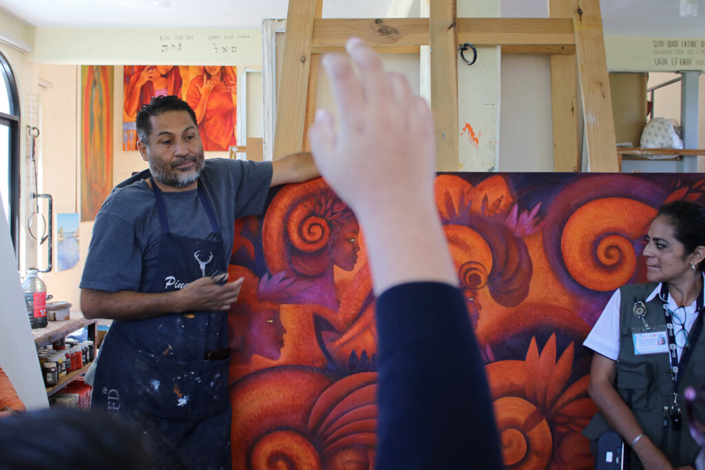 Vocational guidance for children in Oaxaca City