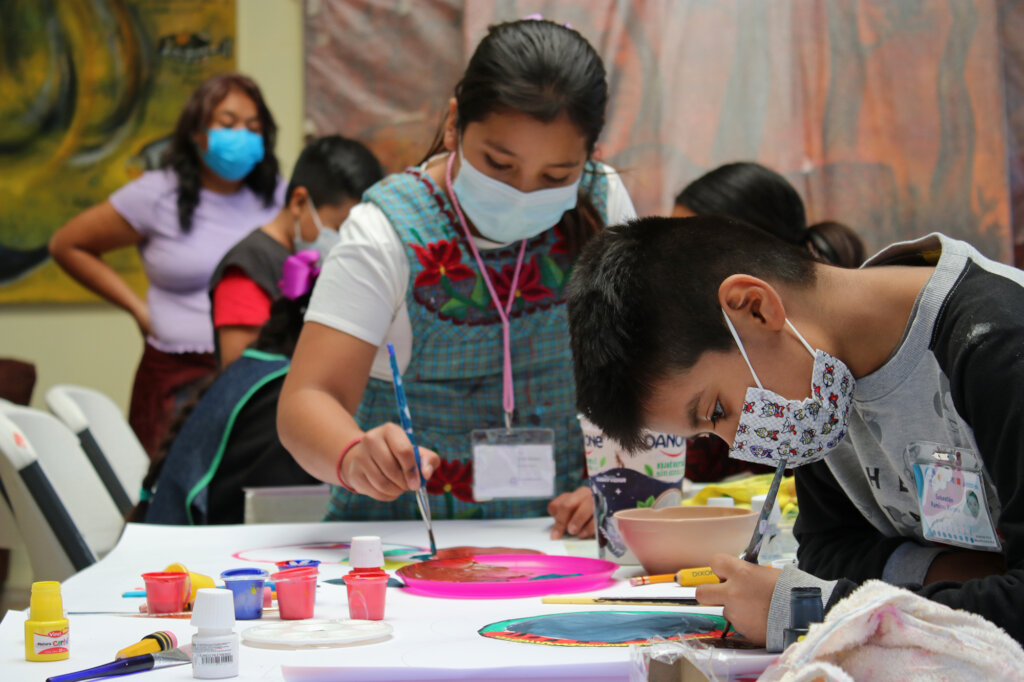Vocational guidance for children in Oaxaca City
