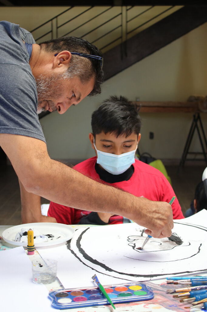 Vocational guidance for children in Oaxaca City